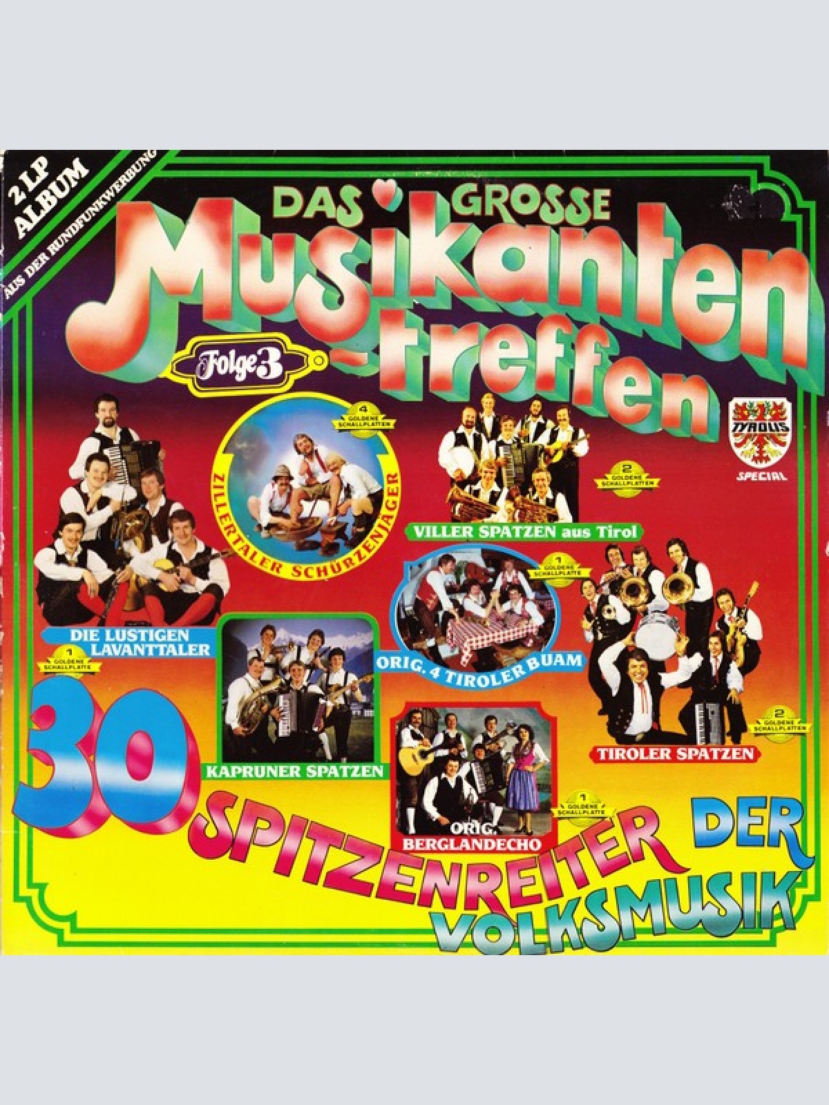 Various - Das Grosse Musikantentreffen - Folge 3 - 30 Spitzenreiter Der Volks...