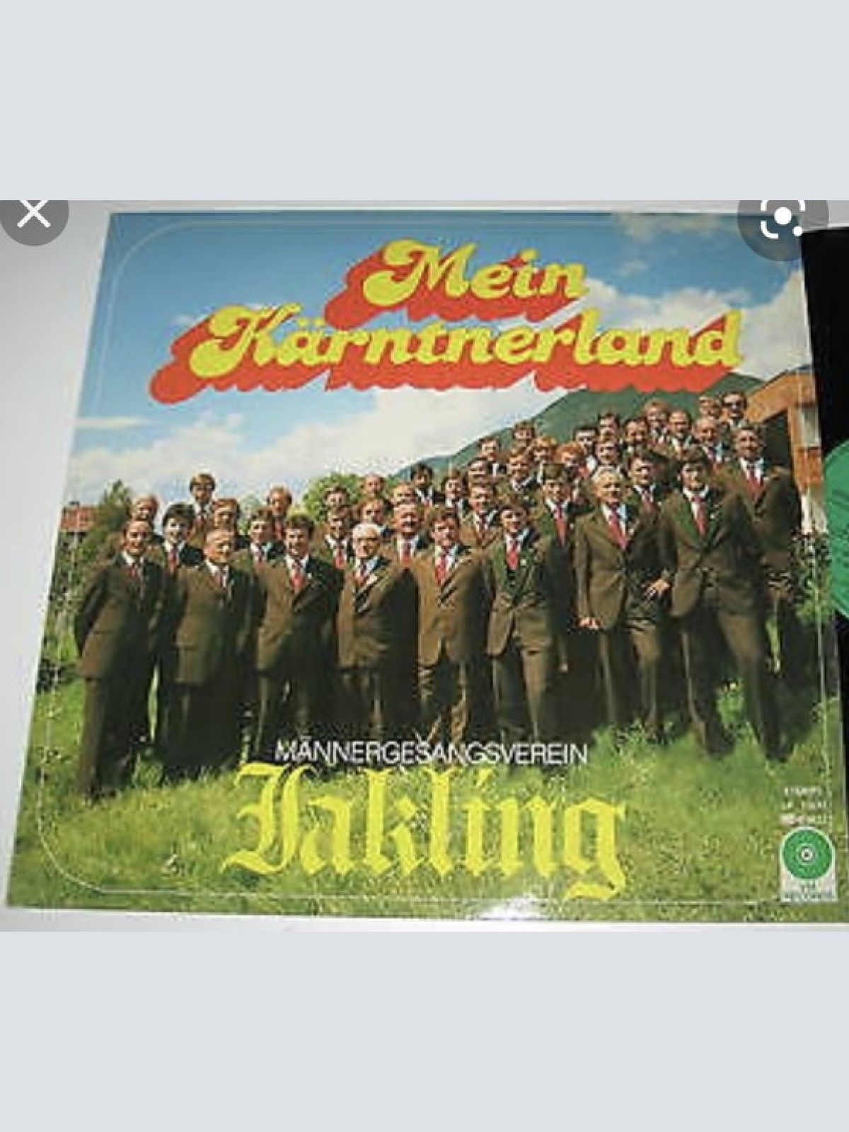 Männergesangsverein Jakling - Mein Kärntnerland (LP)