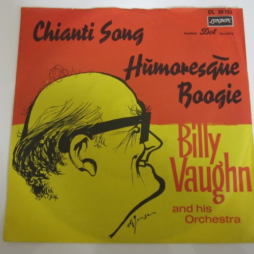 Single /   Billy Vaughn And His Orchestra ?– Chianti Song / DL 20 762 / RAR /