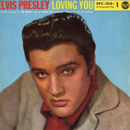 Elvis Presley With The Jordanaires - Loving You Vol.1 (7", EP, S3 )