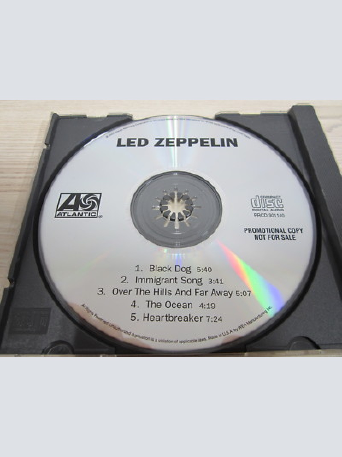 CD / LED ZEPPELIN / MUSTER / PROMO / RARITÄT /