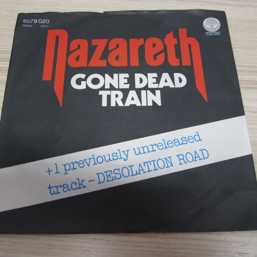 Single /  Nazareth  ?– Gone Dead Train  / DE  PRESS / RAR /