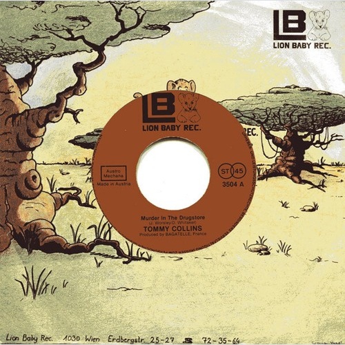 Tommy Collins (3) - Murder In The Drugstore / Reggaetheque (7", Single)
