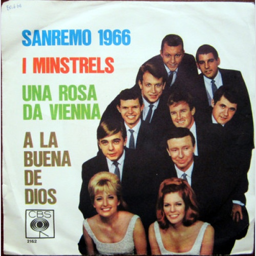 Single / I MINSTRELS / SANREMO 1966 / ITALY RARITÄT /