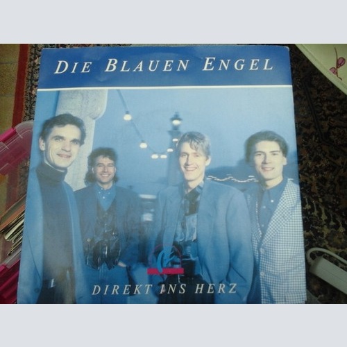 Die Blauen Engel - Direkt Ins Herz (7", Single)
