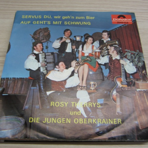Single / Rosy Therrys und Die Jungen Oberkrainer - Servus du / Schweiz Pressung