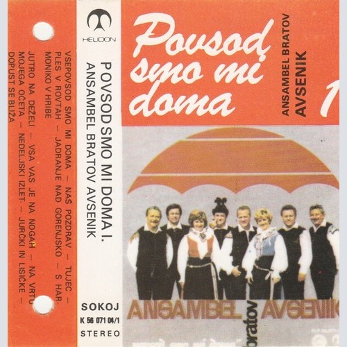 Ansambel Bratov Avsenik - Povsod Smo Mi Doma I. (Cass, Album)
