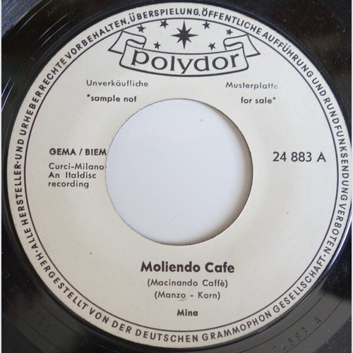 Mina (3) - Moliendo Cafe (7", Single, Promo)