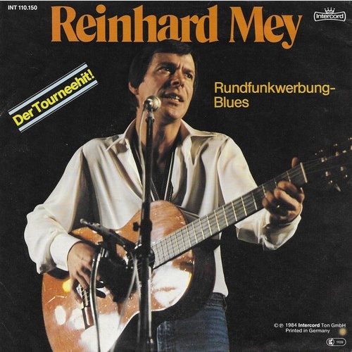 Reinhard Mey - Rundfunkwerbung - Blues (7", Single, Cle)