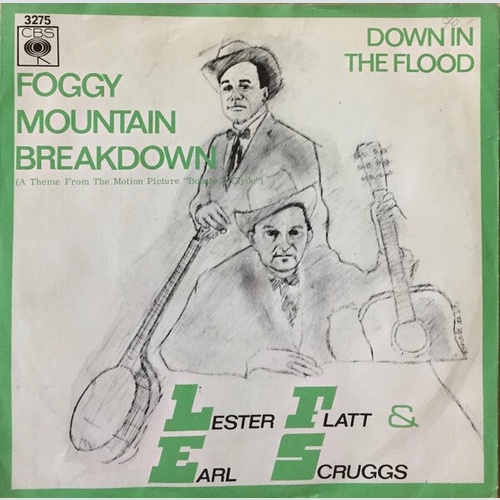 Lester Flatt & Earl Scruggs* - Foggy Mountain Breakdown (7", Single)