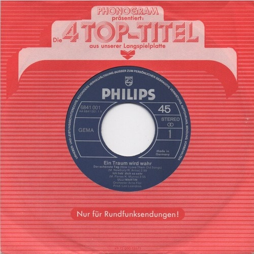 Ulli Martin - Ein Traum Wird Wahr (7", EP)