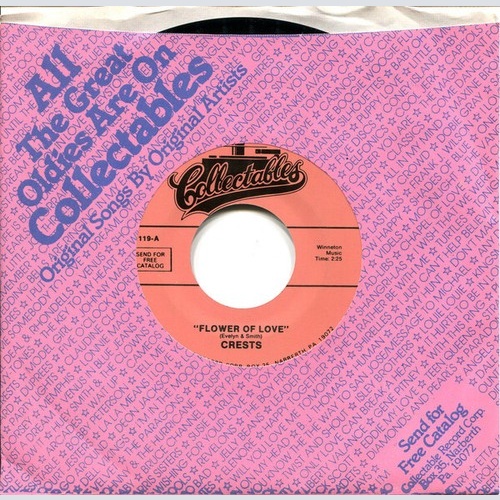 Crests* - Flower Of Love (7", RE)