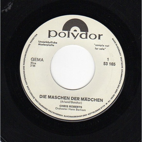 Chris Roberts - Die Maschen Der Mädchen (7", Single, Mono, TP)