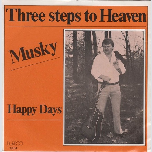 Musky - Three Steps To Heaven (7", Single, Mono)