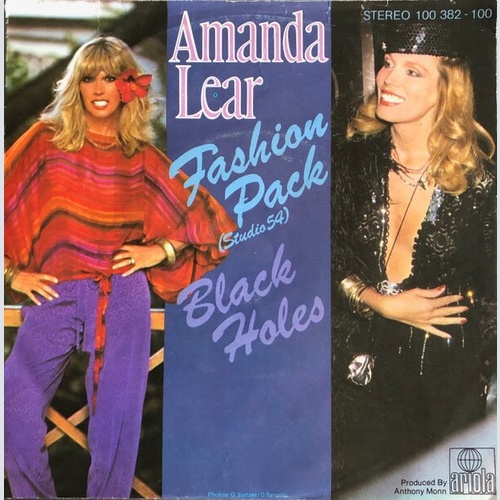 Amanda Lear - Fashion Pack (Studio 54) / Black Holes (7", Single)