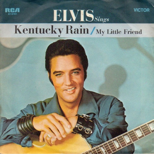 Elvis Presley - Kentucky Rain (7", Single)