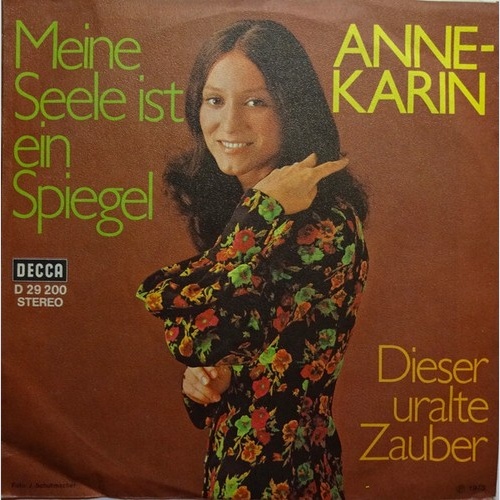 Anne-Karin* - Meine Seele Ist Ein Spiegel (7", Single, Promo)