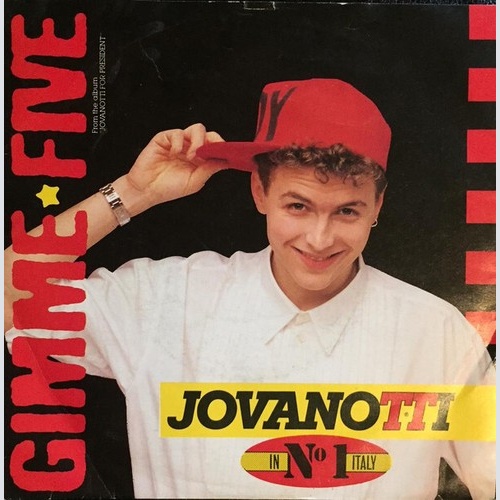 Jovanotti - Gimme Five (7", Single)