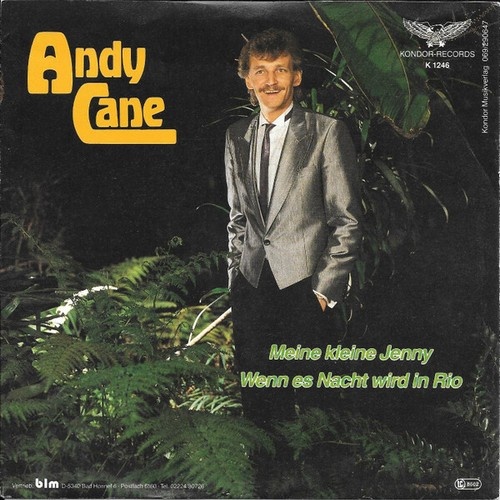 Andy Cane (2) - Meine Kleine Jenny (7", Single)