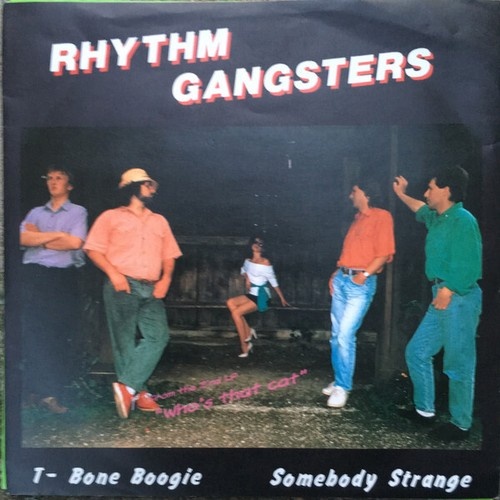 The Rhythm Gangsters - T-Bone Boogie (7", Single)