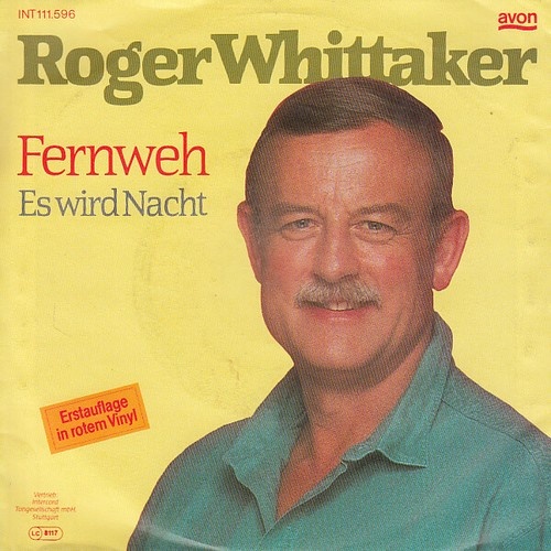 Roger Whittaker - Fernweh (7", Single, Red)