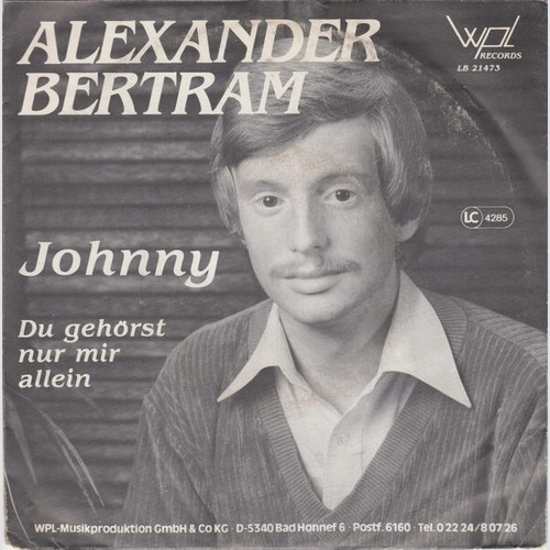 Alexander Bertram - Johnny (7", Single)