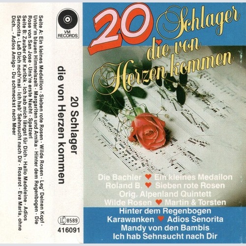 Various - 20 Schlager Die Von Herzen Kommen (Cass, Comp)