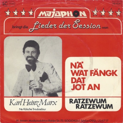 Karl-Heinz Marx - Nä Wat Fängk Dat Jot An (7", Single)