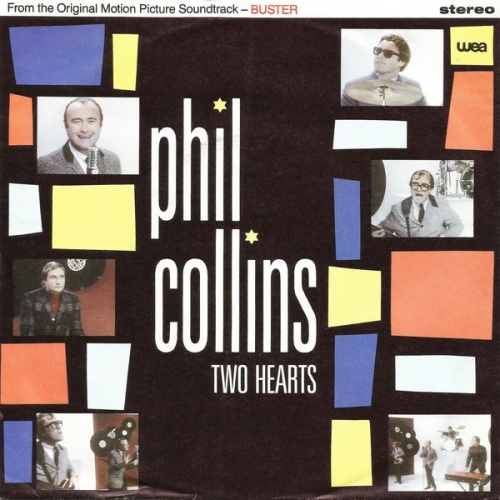 Phil Collins - Two Hearts (7", Single)