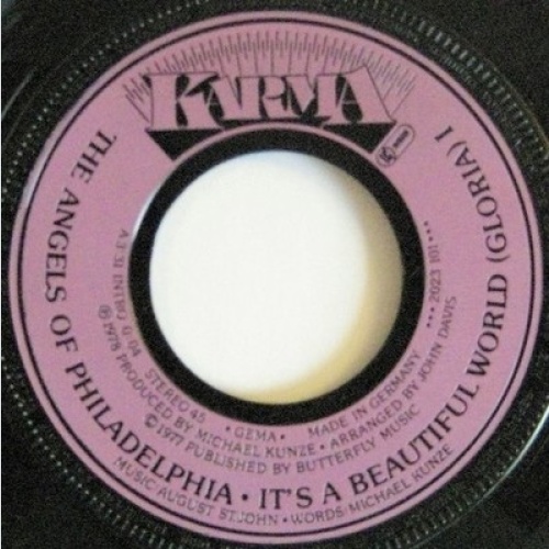 The Angels Of Philadelphia - It's A Beautiful World (Gloria) I / It's A Beaut...