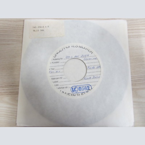 Single /  Séverine ?– Nur Wir Beide Allein / AUSTRIA PRESS / TESTPRESS / RAR /