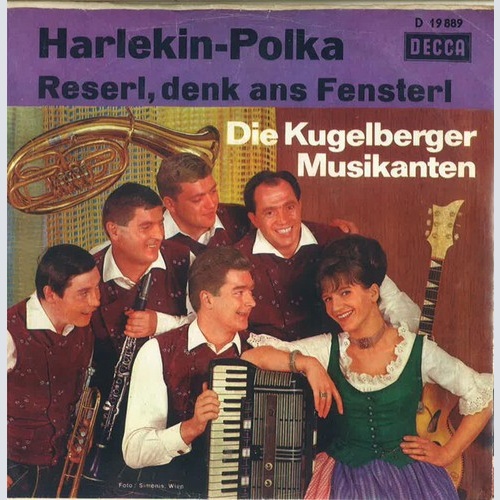 Die Kugelberger Musikanten - Harlekin-Polka (7", Single)
