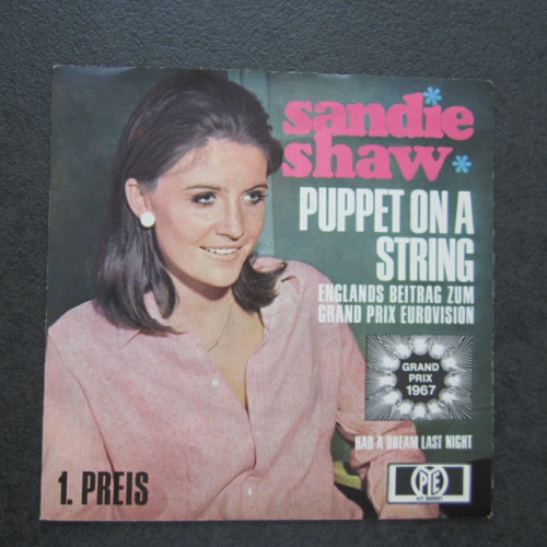 Single / Sandie Shaw ‎– Puppet On A String / DE Press /