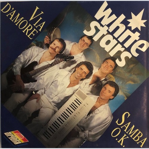 White Stars - Via D`Amore (7", Single)