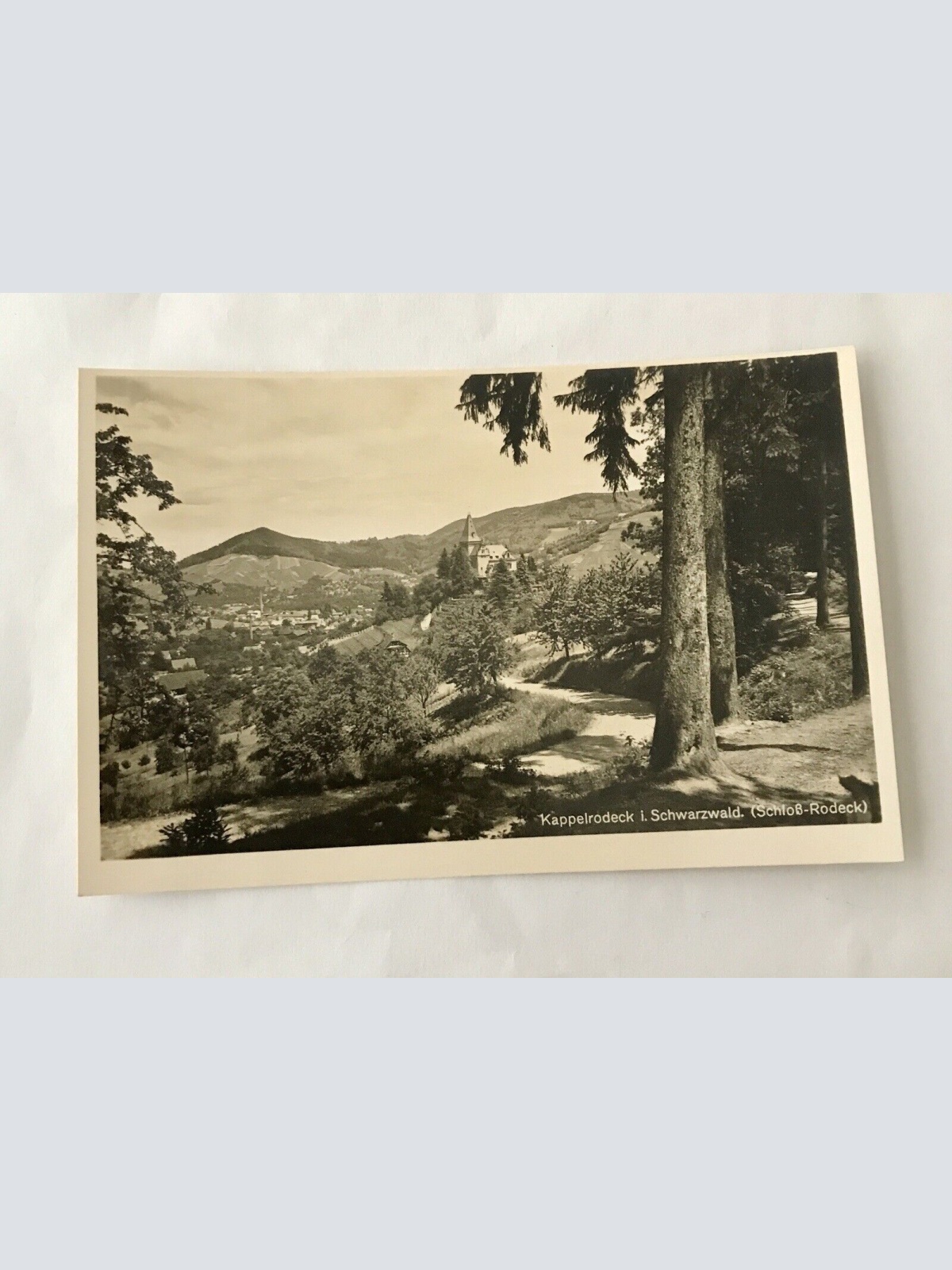 AK, Kappelrodeck, Schwarzwald, Schloss Roddeck ( 110209 BW)