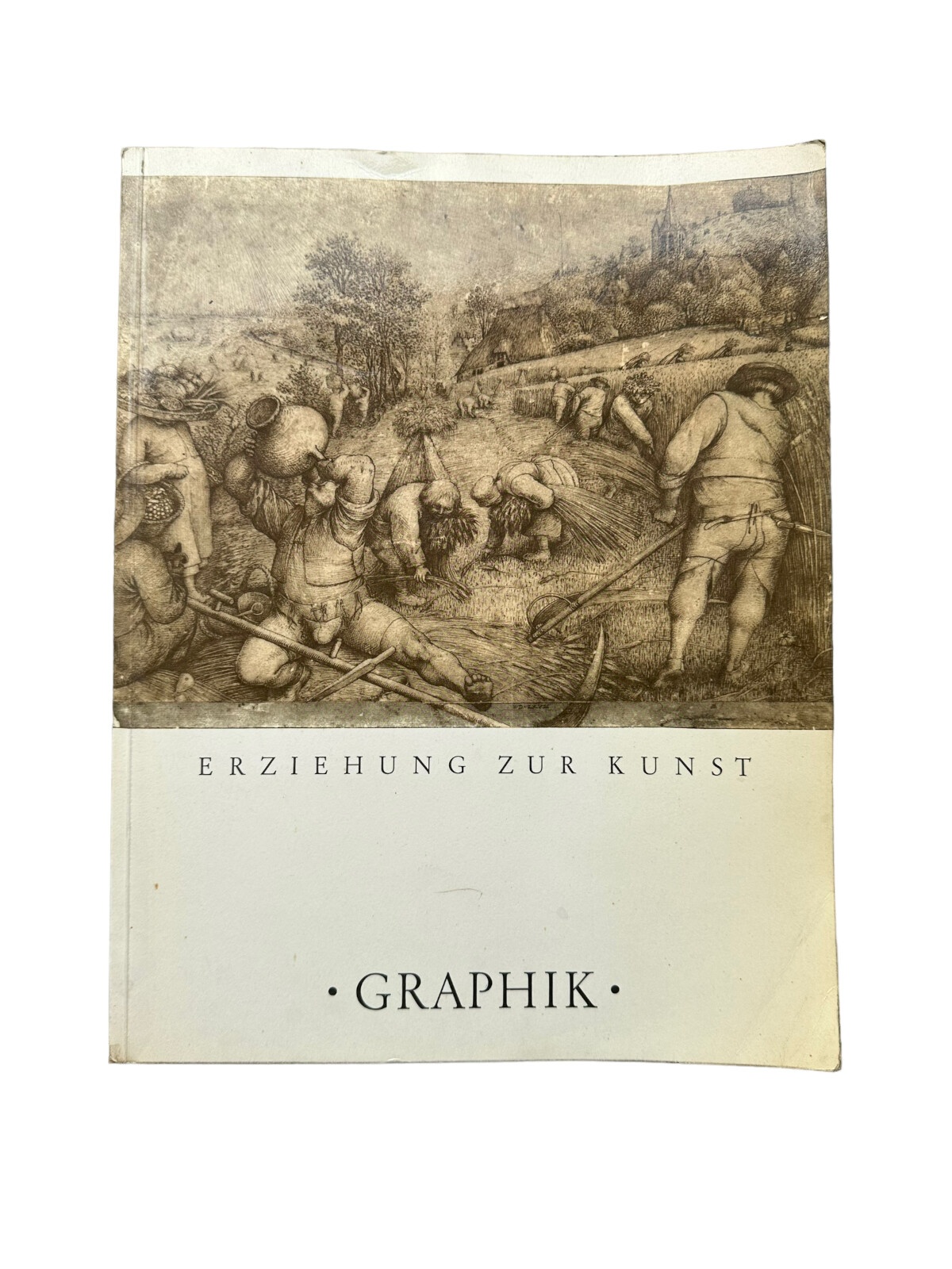 4780 Rolf Hänsler ERZIEHUNG ZUR KUNST. GRAPHIK +Abb. Verlag Pädagogischer Unte