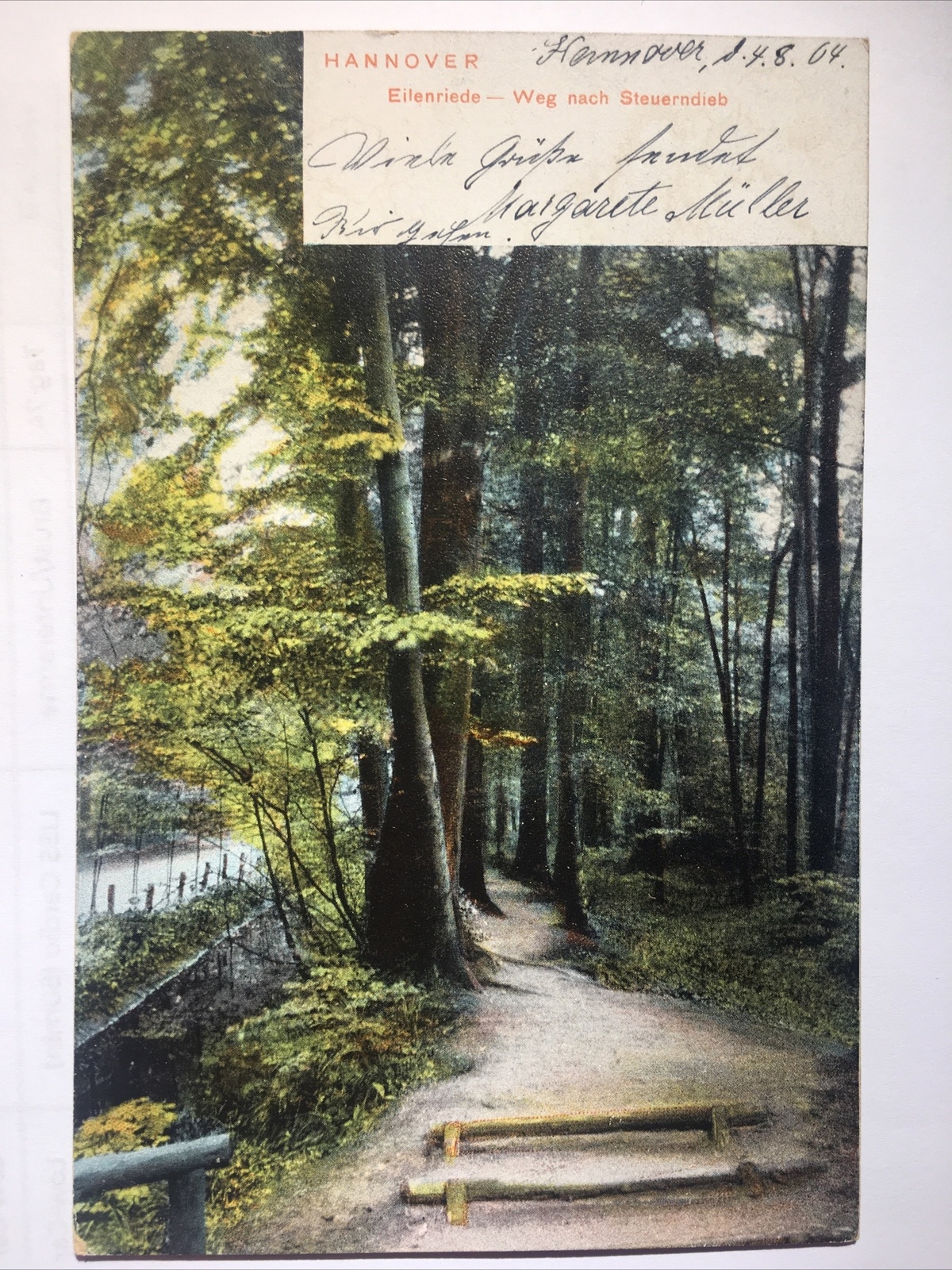 Hannover Eilenriede- Weg nach Steuerndieb 85090 RE