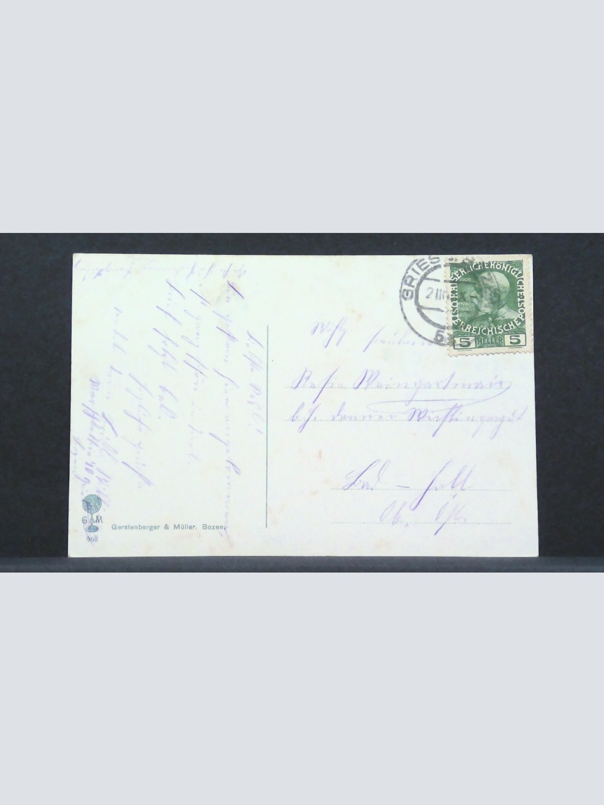 Gries Bozen Der Reichrieglerhof auf dem Guntschna JW 500191 F