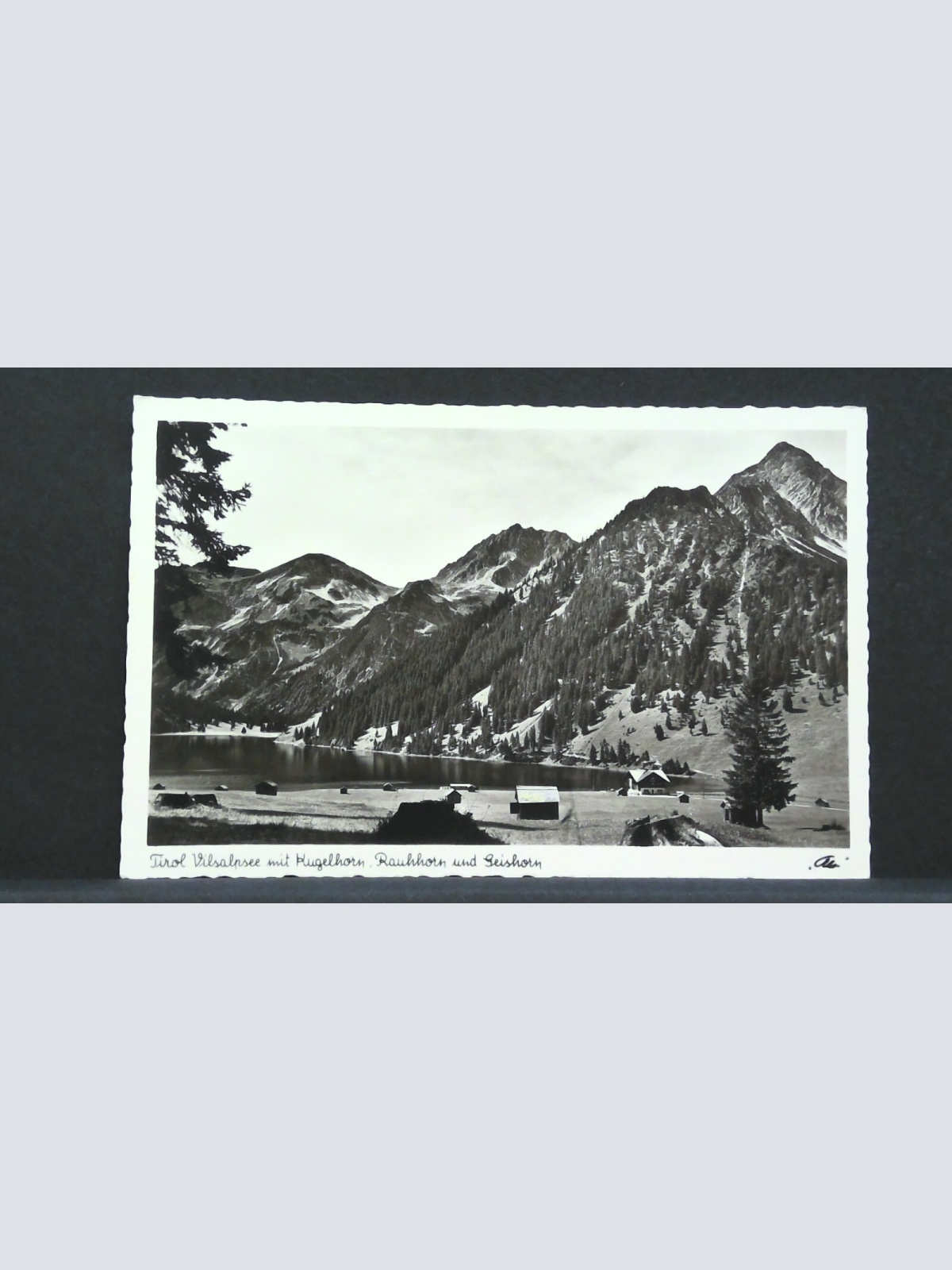 Tirol Vilsalpsee mit Kugelhorn Rauhhorn und Geishorn JW 500237 F