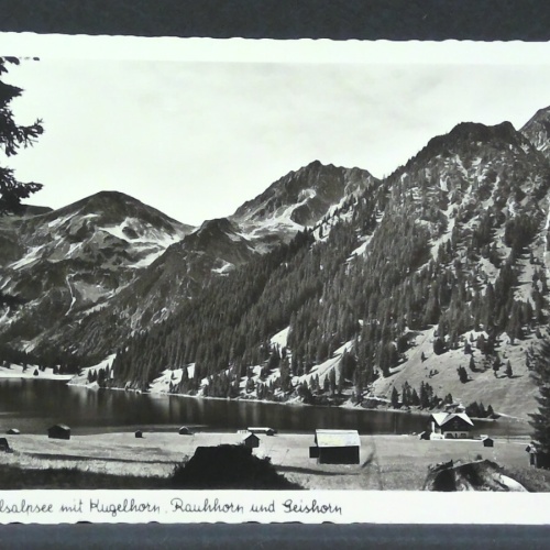 Tirol Vilsalpsee mit Kugelhorn Rauhhorn und Geishorn JW 500237 F