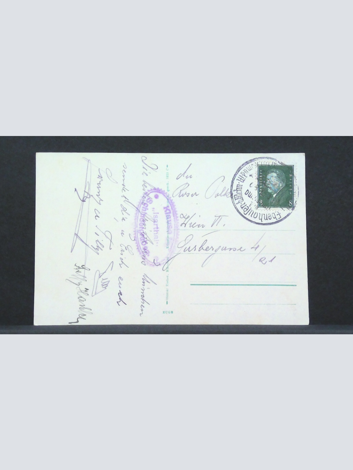 München Promenadenplatz Gemälde JW 500230 F