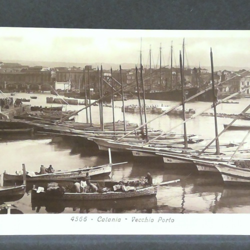 Calania Vecchio Porto Schiffe Hafen JW 500271 F