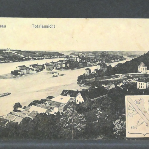 Passau Totalansicht Deutschland JW 0184 F
