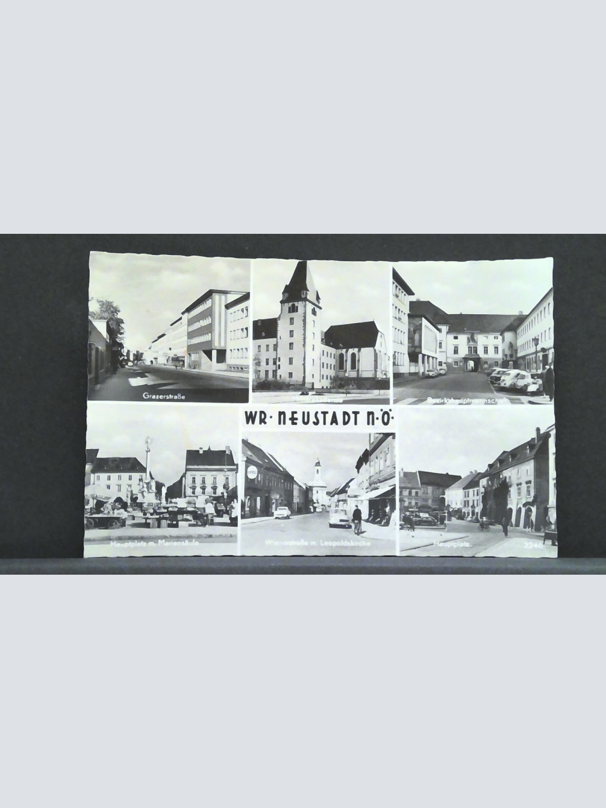 Wiener Neustadt Niederösterreich Grazerstraße Militärakademie JW 402372 F