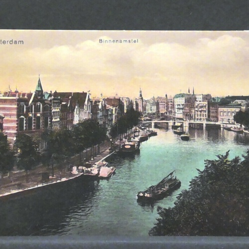 Amsterdam Binnenamstel Schiffe JW 410177 F