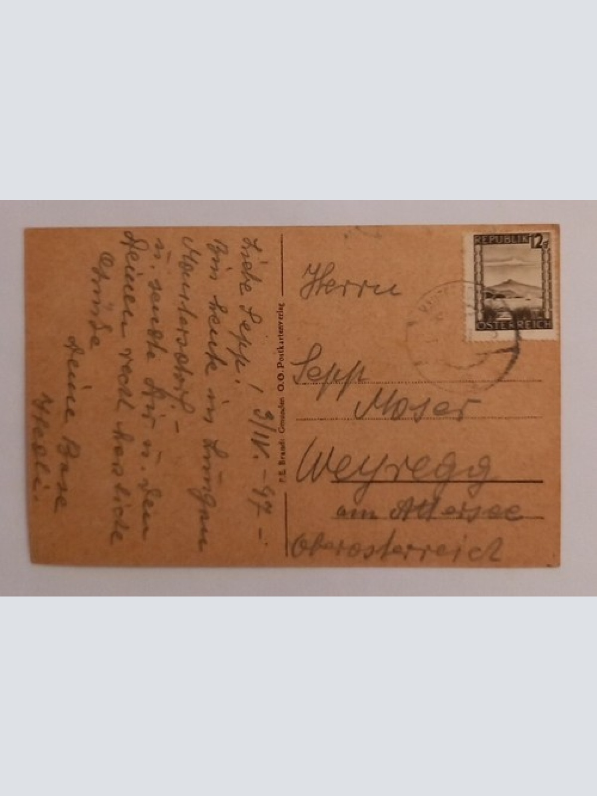 Künstlerkarte Blumenstrauß 600646A gr D