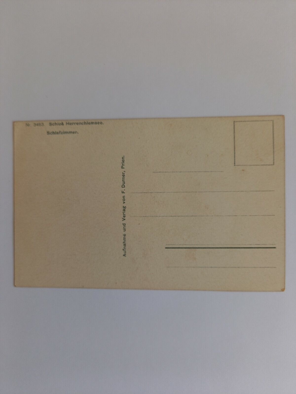 Schloß Herrenchiemsee Schlafzimmer 40391 GR