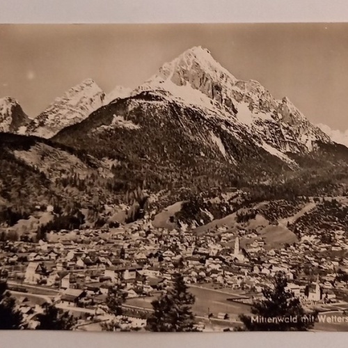 Mittenwald mit Wetterstein 600658A gr D
