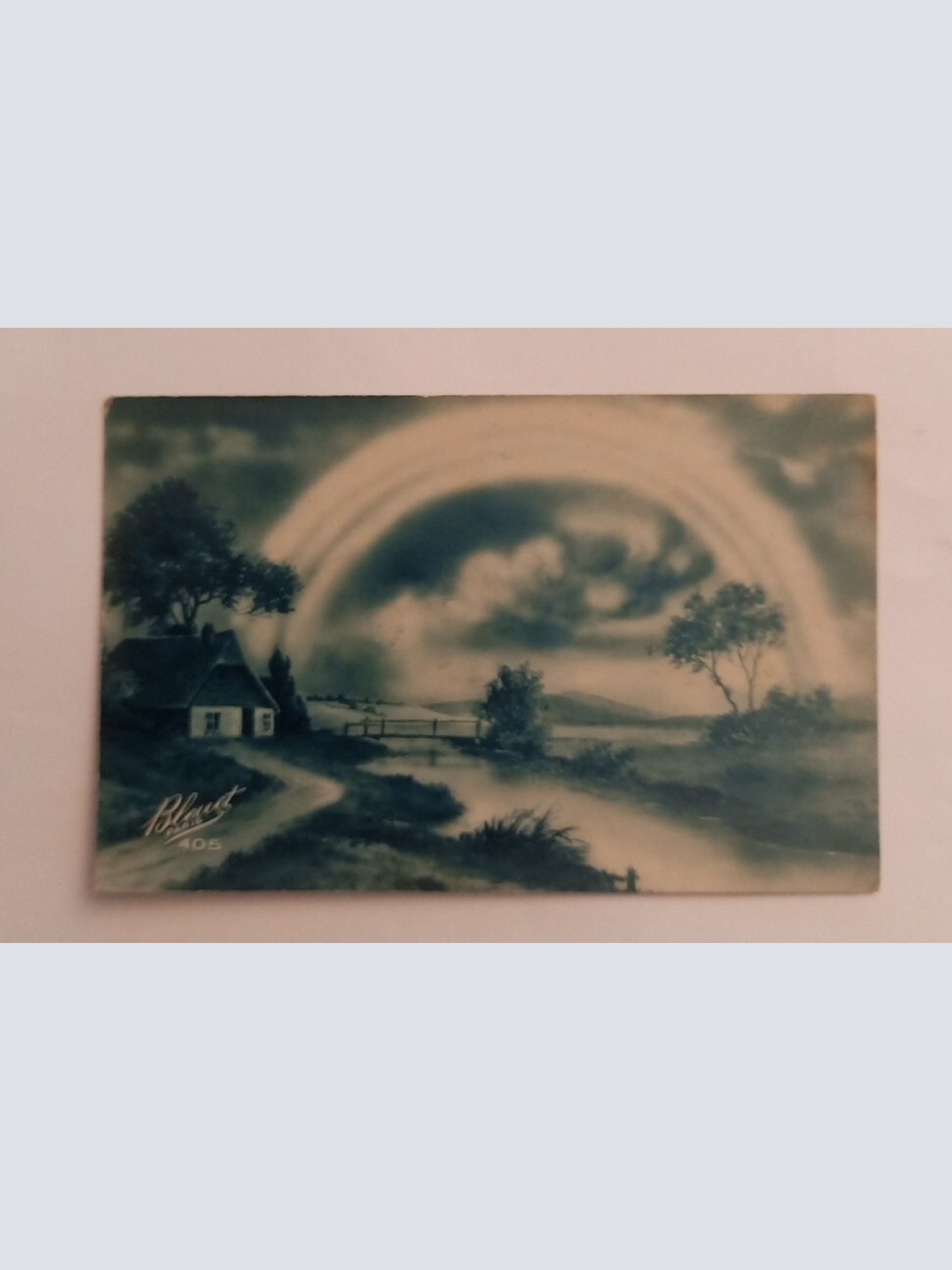 Künstlerkarte Bluet Paris 600660A gr D