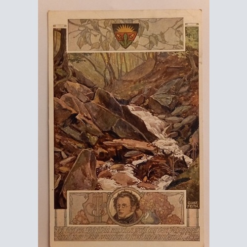 Franz Schubert Ich hört ein Bächlein rauschen 600666A gr